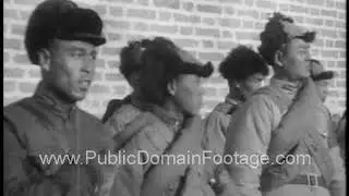 Japanese invasion of Manchuria 1932 archival footage