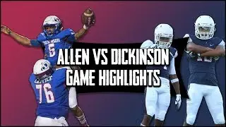 Allen vs Dickinson - 2019 Week 2 Football Highlights