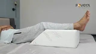 FOVERA Leg Elevation Pillow - Relieves Leg, Hip & Knee Pain, Ideal for Post-Surgery