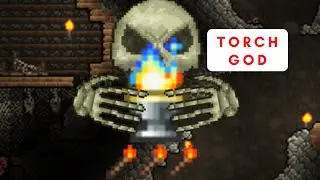 Torch God Guide Terraria 1.4.0.5 - Secret New Item and Unlockable Skill - Master Mode