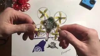 Inductrix tiny whoop motor wire clean up