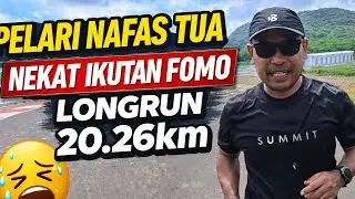 Nekat Fomo Longrun 20.26KM😎 #running #fomo #2026 #pelarikonten