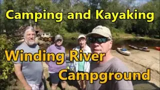 Camping and Kayaking at Winding River Campground in Mays Landing  - New Jersey