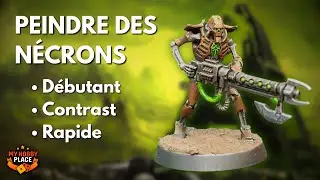 🖌️ Quickly and easily paint beautiful Necrons - Warhammer 40K painting tutorial