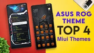 Asus ROG Theme for Redmi & Poco Devices | Top 4 Best MIUI 12 Themes