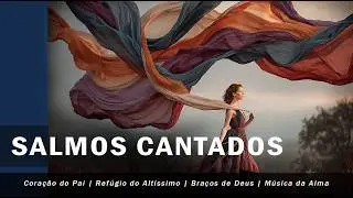 SALMOS CANTADOS EM LOUVOR | Deus Não temerei | Teus braços fortes me guardarão