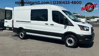 2020 Ford Transit 250 Medium Roof | Mint Motors Fort Myers Commercial Van