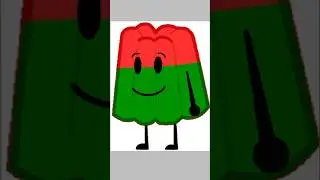 Raspberry Gelatin - BFDIA Fan-character #ibispaintx #bfdia #bfdi