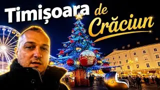 Târgul de Crăciun Timișoara 2025 🇷🇴 | Atmosferă de Poveste, Mâncare & Lumini Festive