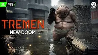 TREMEN First Gameplay Demo | New INSANE FPS Boomer Shooter with BRUTAL COMBAT like DOOM