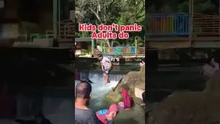 The Drop Test Nobody Expects #watersafety #survivalswim #jump #shorts #viral #usa #fyp #swimming