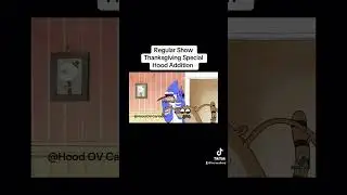 Regular Show Thanksgiving Special Hood addition #regularshow #rigby @HoodVOCartoons 😂🤣😭