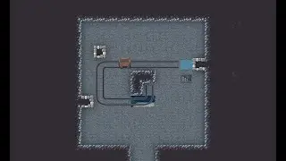 Dwarf Fortress. Гайд. Подъемник для вагонеток на основе рамп (Схема 4x4).