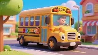 ABC School Bus Song | Nursery Rhymes & Kids Songs