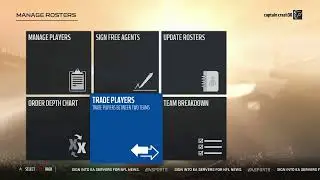 Madden 18 - edit roster and trade players