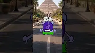 todos haci&eacute;ndose famoso con este filtro con el Pir&aacute;mide de Zoser #viral #memes #humor #comedy