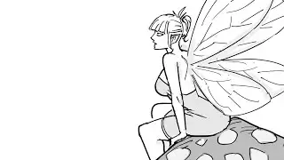 Goblin Explains That He Is Technically A Fey To A Fairy| Baalbuddy comic dub