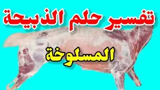 تفسير حلم الذبيحة المسلوخة في المنام | رؤية الذبح في المنام