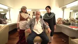 Naseeruddin Shah, Ratna Pathak Shah, & Heeba Shah Talk About Their Performance At The Studio Theatre