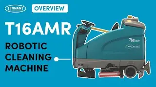 T16AMR Ride-On Robotic Scrubber | Product Overview | Tennant Company