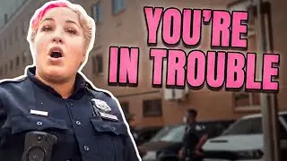 Cops Get Owned By The WatchDog! Legal Facts Win || ID Refusal