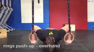 rings push-up variations HFT