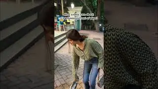 Celebrity in front of paparazzi!
