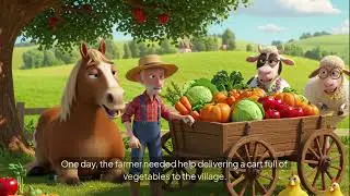 The Lazy Horse - Moral Story For Children | Best Learning Story | English Story | Bedtime Stories