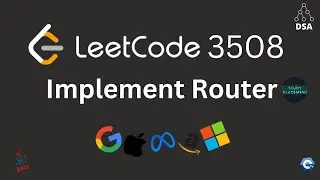 LeetCode 3508 🔥 Implement Router | Daily Challenge | Optimal Java Solution + Dry Run
