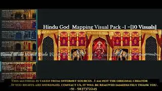 Hindu God  Mapping Visual Pack -1 =[10 Visuals]#vj #vjloop #visuals #visuals #abstract