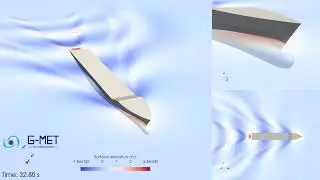 OpenFOAM- CFD - Full Scale Kriso Container Ship - Resistance Calculation