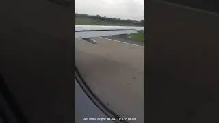 Take off Air India Flight AI-887 DEL to BOM