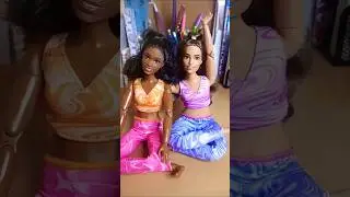 💕 Barbie Made to Move Yoga Dolls Unboxing & Review #barbie #barbiedoll #unboxing