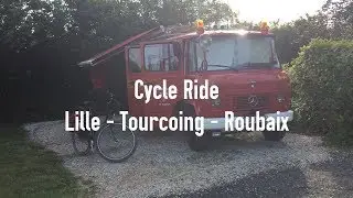 France and Belgium in a Fire Truck Camper and Bike - July 2019