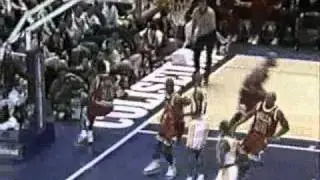Scottie Pippen great fake and monster dunk