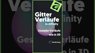 Magische Verl&auml;ufe - Gitterverl&auml;ufe in Affinity! #Shorts