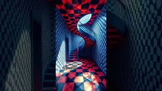 Would you take a tour through this home? #thereenvisioning #alteredreality #digitalrealm #checkered