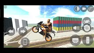 Riding Chapri bike KTM