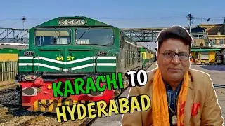 Train journey from Karachi to Hyderabad 🇵🇰 | vlog |