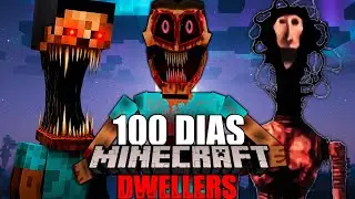 Sobreviv&iacute; 100 D&iacute;as con TODOS los DWELLERS en MINECRAFT 💀