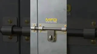 Homemade Gate Latch Lock 🔐 Design Idea #shorts #youtubeshorts #viralvideo
