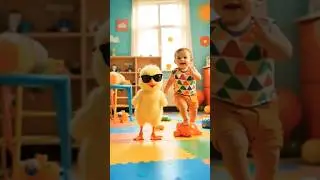 Peep vs Play: Cutest Dance Fail Ever! #PeepAndPlay #FunnyBabyMoments #BabyChickDance