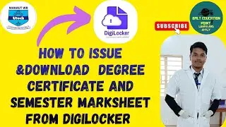 🌐 DIGILOCKER DEGREE CERTIFICATE DOWNLOAD II 👆👆@BmltEducationPoint7 