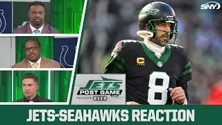 Bart Scott, Willie Colon, and crew react to Jets' loss to Seahawks | Jets Post Game Live | SNY