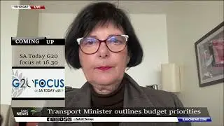 Transport Minister outlines department's budget speech priorities