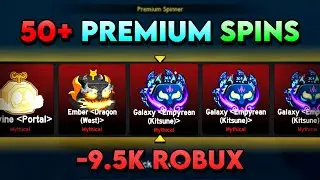 I Opened 50+ Premium Winter Fruit Boxes for MYTHICAL Fruit Skins | Blox Fruits Christmas Update