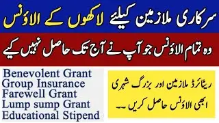 Punjab Govt Benevolent Fund & Grants Complete Details | Scholarships, Marriage, Death, Monthly Aid