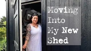 My New Shed- Storage System & Organization of my Garden Tools