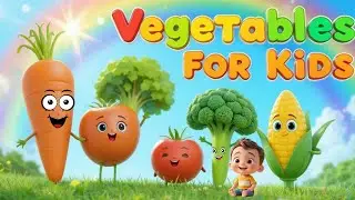 Learn Vegetable Names | Fun Learning for Kids | Kids Educational Song 🥕