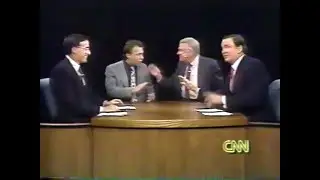 Christopher Hitchens vs Ed Meese  (Audio Fixed)